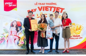 Vé bay mùa hè bất ngờ mang về 1 lượng vàng cho nữ hành khách Phú Thọ
