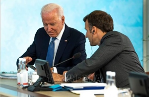 Politico: Tổng thống Biden từng bác bỏ đề xuất của Pháp về việc đưa quân tới Ukraine