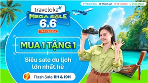 Traveloka Mega Sale 6.6: Mua 1 tặng 1, mở màn mùa du lịch hè 2024