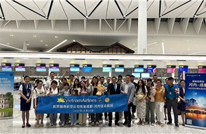 Vietnam Airlines khai trương đường bay thẳng Hà Nội - Thành Đô 