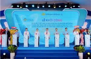 Vietnam Airlines triển khai dự án dịch vụ kỹ thuật mặt đất tại sân bay Long Thành