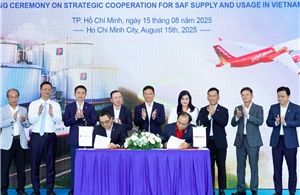 Vietjet hợp tác cùng Petrolimex sử dụng nhiên liệu SAF, bước tiến chuyển đổi xanh của ngành Hàng không