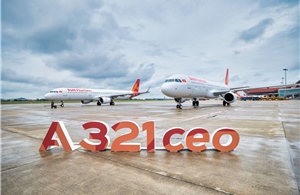 Chín ngày sau khi đón máy bay đầu tiên, Sun PhuQuoc Airways đón thêm 2 Airbus A321CEO 