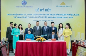 Vietnam Airlines và Đà Nẵng mở rộng hợp tác hàng không, du lịch và đầu tư