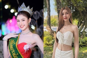 Hoa hậu chuyển giới Thái Lan &#39;gây sốt&#39; khi đến điểm đăng ký nhập ngũ