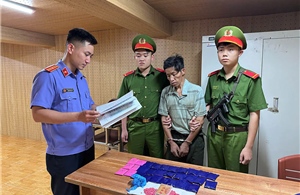 Bắt giữ đối tượng mua bán trái phép chất ma túy số lượng lớn