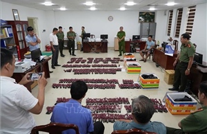 Triệt phá đường dây mua bán trái phép gần 9.300 kíp nổ điện