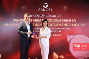 Sanofi Việt Nam 4 năm liền là &#39;Nhà tuyển dụng hàng đầu&#39;
