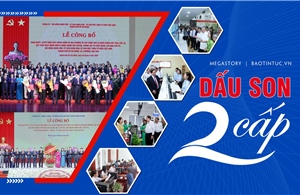 Dấu son 2 cấp