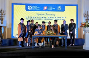 IIHC ký kết hợp tác chiến lược với Swiss Hotel Management School (Thụy Sĩ)