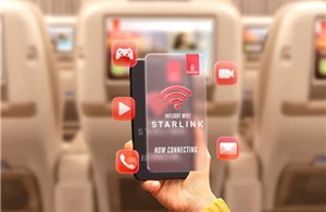Emirates nâng tầm kết nối với Wi-Fi Starlink trên máy bay A380