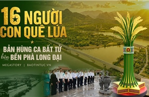 16 người con quê lúa - bản hùng ca bất tử bên bến phà Long Đại