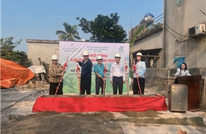 ‘An Ngọc Yêu nông sản’ tài trợ xây dựng nhà tình nghĩa cho bà Nguyễn Thị Chiên tại Quỳnh Giao, Quỳnh Phụ, Thái Bình