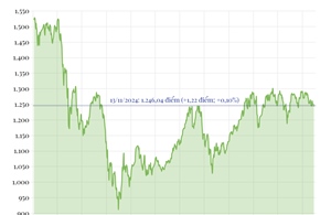 Phiên 13/11/2024: VN-Index tăng nhẹ