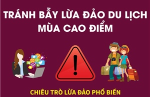Tránh bẫy lừa đảo du lịch mùa cao điểm