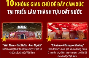 10 không gian chủ đề đầy cảm xúc tại Triển lãm thành tựu đất nước