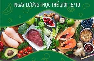 Ngày Lương thực Thế giới 16/10: Chung tay vì thực phẩm tốt hơn và tương lai tốt đẹp hơn