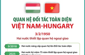 Quan hệ Đối tác toàn diện Việt Nam - Hungary
