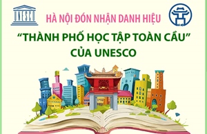 Hà Nội đón nhận danh hiệu 'Thành phố học tập toàn cầu' của UNESCO