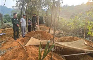 Phát hiện 2 hài cốt liệt sĩ cùng nhiều di vật tại xã Đakrông, Quảng Trị