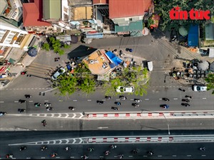 Hà Nội: Cận cảnh căn nhà 4 mặt tiền sau giải phóng mặt bằng trên phố Đại La
