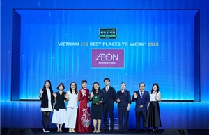 AEON vào Top 10 Nơi làm việc tốt nhất Việt Nam