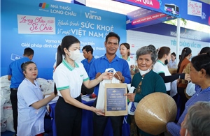 Vĩnh Long: Long Châu đồng hành khám, cấp phát thuốc miễn phí cho các hoàn cảnh khó khăn