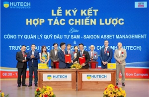 HUTECH ký kết hợp tác chiến lược với SAM &#39;Đánh thức khát vọng khởi nghiệp’