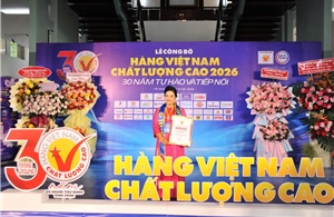 Vedan lần thứ 20 được vinh danh Hàng Việt Nam chất lượng cao năm 2026