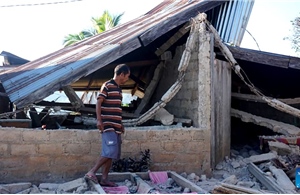 Indonesia khẩn trương tìm kiếm người sống sót sau trận động đất độ lớn 7,7