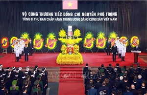 Đại sứ quán Việt Nam tại Thái Lan tham gia trực tuyến Lễ truy điệu Tổng Bí thư Nguyễn Phú Trọng