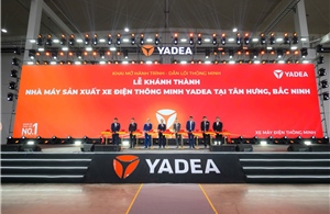 YADEA khánh thành Nhà máy sản xuất thông minh hơn 100 triệu USD và  hợp tác chiến lược cùng Grab Việt Nam