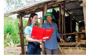 Tổ vay vốn - 'cánh tay nối dài' đưa tín dụng Agribank đến với nông dân