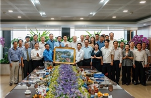 Lãnh đạo tỉnh Thanh Hóa đến thăm và làm việc tại Tập đoàn Sao Mai