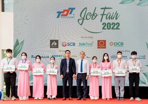 SCB đồng hành cùng ngày hội việc làm 2022 tại ĐH Tôn Đức Thắng