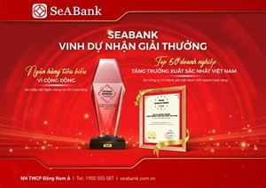 SeABank được vinh danh tại nhiều giải thưởng