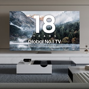 Samsung tiếp tục khẳng định vị thế dẫn đầu thị trường TV toàn cầu trong 18 năm liên tiếp