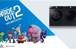 Samsung hợp tác cùng Disney và Pixar quảng bá máy giặt sấy Bespoke AI™ trong chiến dịch truyền thông ra mắt bộ phim &#39;Inside Out 2”