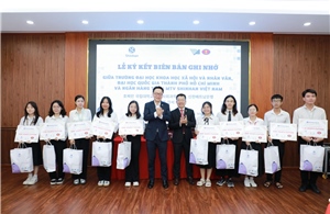 Ngân hàng Shinhan Việt Nam ký kết hợp tác chiến lược cùng Trường ĐH Khoa học Xã hội và Nhân văn 