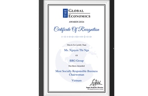 Chủ tịch Tập đoàn BRG được vinh danh &#39;Chủ tịch Tập đoàn Cống hiến cho Xã hội&#39; tại Giải thưởng Global Economics 2024