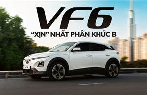 Sáu thông số &#39;đáng tiền&#39; nhất trên VinFast VF 6