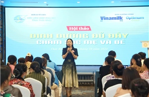 Dinh dưỡng đủ đầy cho mẹ và bé 