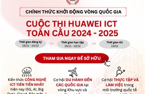 ICT Competition 2024 - 2025: Tiếp sức đam mê cho các sinh viên công nghệ