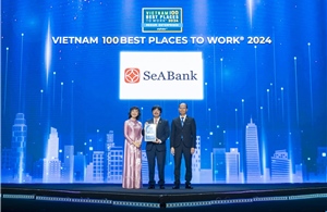 SeABank được vinh danh Nơi làm việc tốt nhất Việt Nam 2024