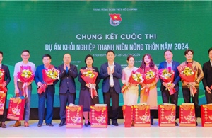 Chung kết Cuộc thi Dự án khởi nghiệp Thanh niên nông thôn năm 2024: Bệ phóng cho những giấc mơ kinh doanh