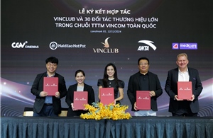 VinClub hợp tác với hơn 30 thương hiệu hàng đầu trong hệ thống TTTM Vincom