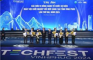 Techfest VinhPhuc 2024: Tiên phong sáng tạo, khát vọng đổi mới