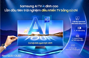 Samsung mang tính năng mới trên TV đến gần người dùng hơn qua Samsung Vision AI Tour 2025