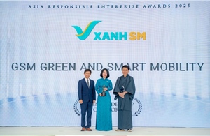Xanh SM được vinh danh Giải thưởng Lãnh đạo Xanh châu Á năm 2025