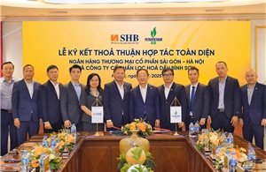 SHB hợp tác toàn diện với CTCP Lọc hóa dầu Bình Sơn